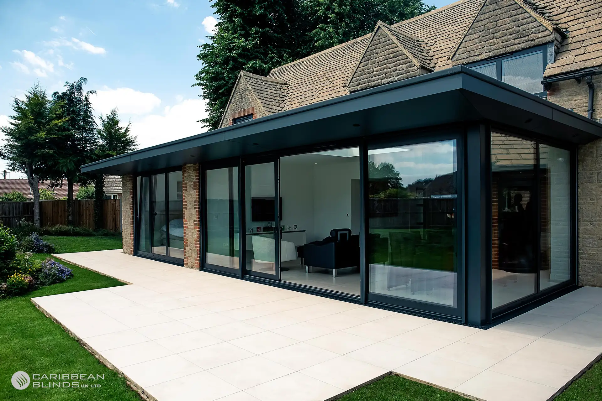 CB Antiguan External Roller Blind Grey 13