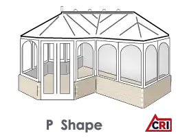 p shape conservatory roof insulation fitted